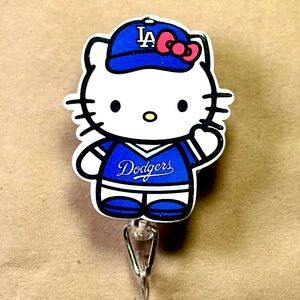 Hello Kitty Dodgers Key Holder